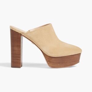 Veronica Beard Maren Suede Mules